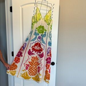 FARM Rio Colorful Floral Maxi Dress